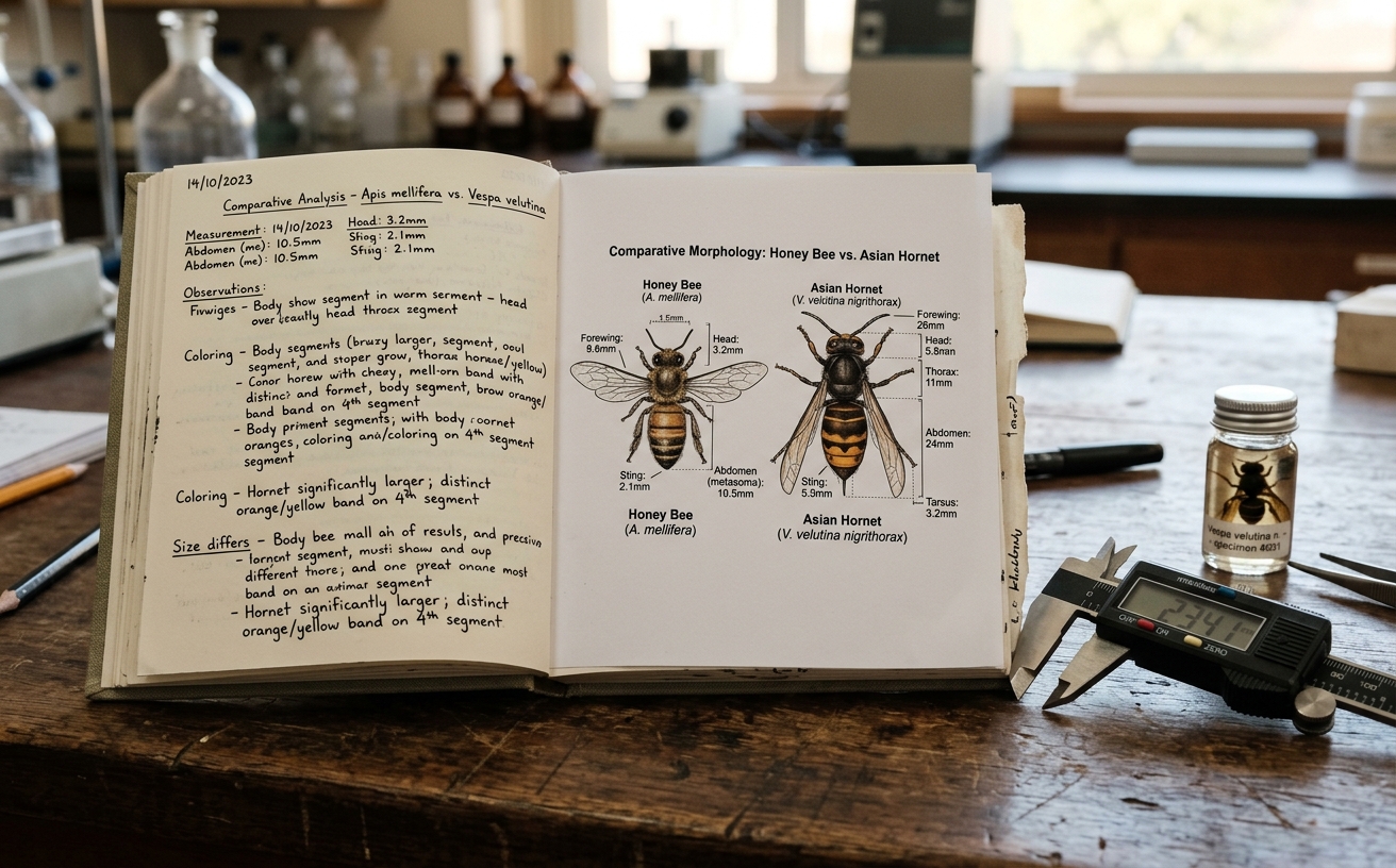 Caderno de campo con diagramas morfolóxicos