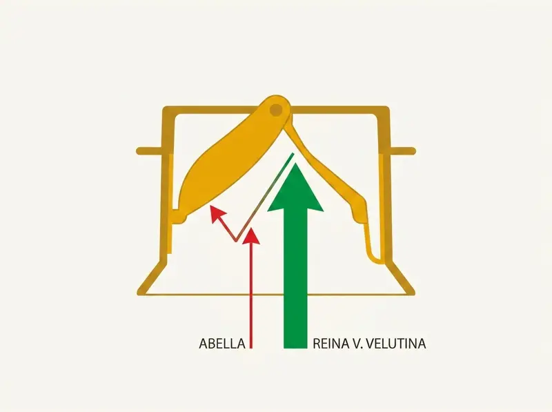 Esquema da trampilla con forza calibrada